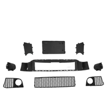 Передній бампер – M Paket – (до рест. з отворами парк.) – BMW 5 (F10/F11) 51118048668 
