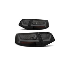 ФАРИ AUDI A6 08-11 SEDAN BLACK SMOKE LED BAR SEQ  TTLDAUF5