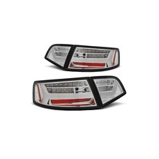 ФАРИ AUDI A6 08-11 СЕДАН ХРОМ LED BAR SEQ