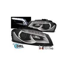 ФАРИ  AUDI A3 8P 08-12 ЧОРНІ TRU DRL