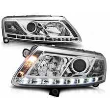 ФАРИ ПЕРЕДНІ AUDI A6 C6 04-08 H7/H1 ХРОМ