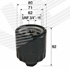 МАСЛЯНИЙ ФІЛЬТР VOLKSWAGEN 02.92 - 09.98