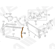ВОЗДУШНЫЙ ДЕФЛЕКТОР JEEP COMPASS