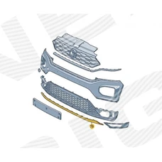 СПОЙЛЕР БАМПЕРУ VOLKSWAGEN 17 -