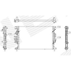 РАДИАТОР FORD S-MAX