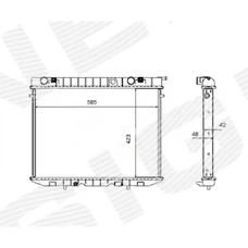 Радіатор OPEL FRONTERA (A)