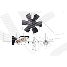 ДИФФУЗОР РАДИАТОРА VOLKSWAGEN UPE (86C