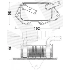Охолоджувач олії VOLKSWAGEN (7P5)