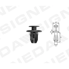 ПЛАСТМАСОВІ КРІПЛЕННЯ OPEL KARL