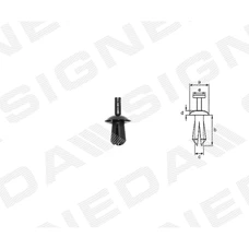 ПЛАСТМАСОВІ КРІПЛЕННЯ VOLKSWAGEN (B2)