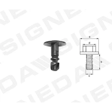ПЛАСТМАСОВІ КРІПЛЕННЯ VOLKSWAGEN (B5+)