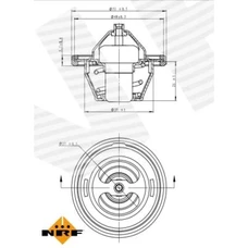 Термостат OPEL REKORD (E)