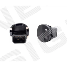 КНОПКА СТЕКЛОПОДЬЕМНИКА FORD TRANSIT CONNECT (C170)