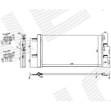 РАДІАТОР КОНДИЦІОНЕРА MINI COUNTRYMAN (F60)