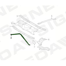 ПЕРЕДНЯЯ РАМА BMW 8 (G14/G15/G16)