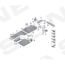 НИЖНЯЯ ЗАЩИТА BMW X7 (G07)