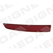 ОТРАЖАТЕЛЬ В ЗАДНИЙ БАМПЕР VOLKSWAGEN 15 - 18