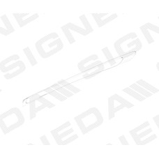 МОЛДИНГ ДЛЯ РЕШЕТКИ MERCEDES BENZ (GLE-KL W166)